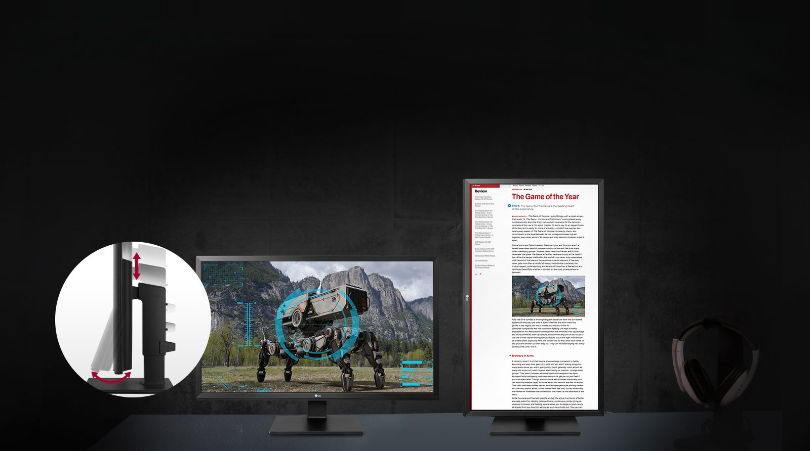 27UD59P-B_08_Easy_Control_of_Pivoted_Ergonomic_Stand_05122017_D