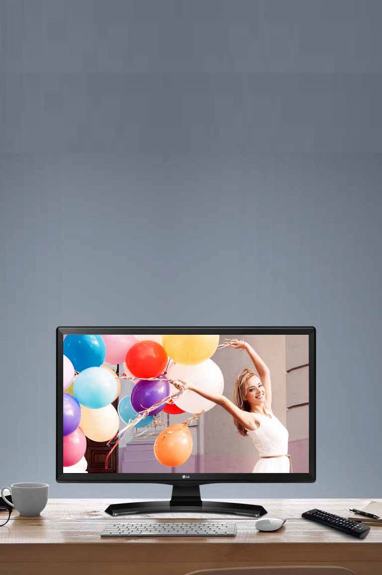 2 en 1: Moniteur bureautique et TV2