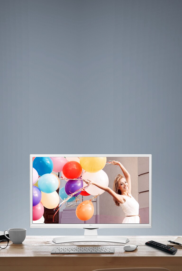 Profitez à la fois d'un moniteur <br>et téléviseur2