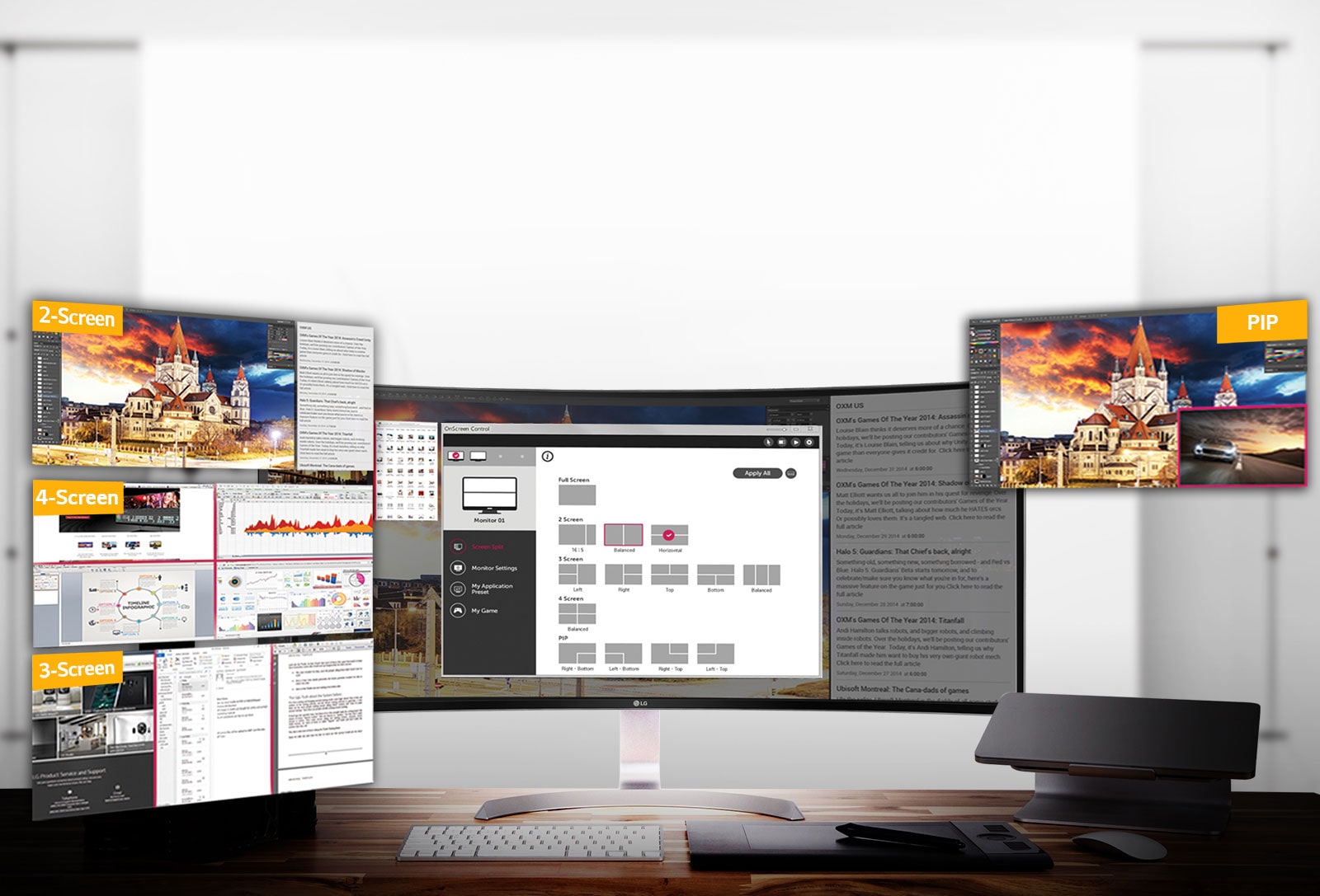 Flexibilité et performance avec Screen Split