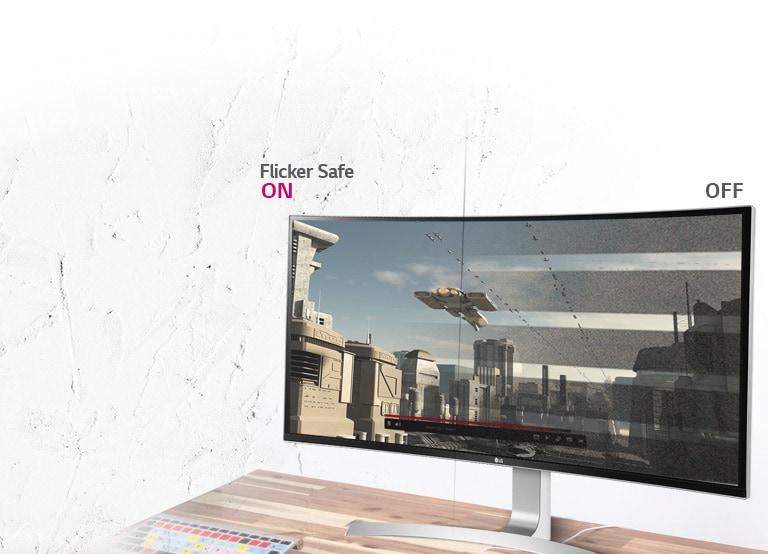 Confort visuel avec Flicker Safe2
