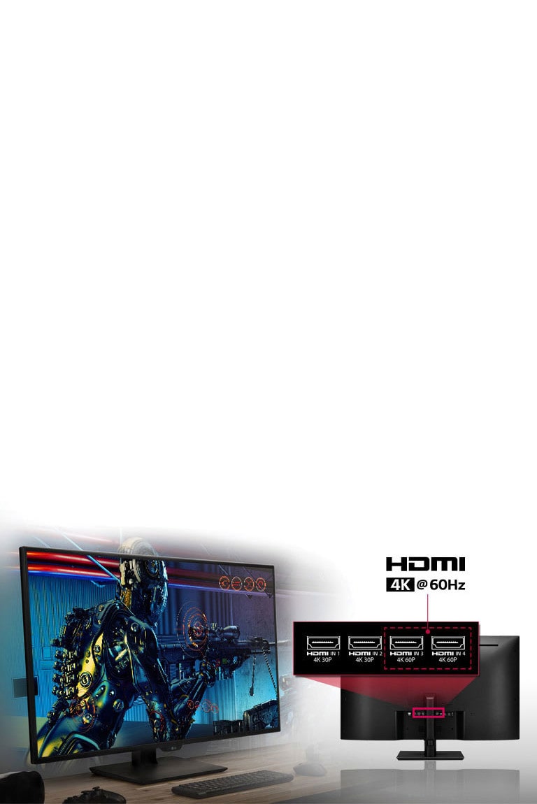 Connectivité de 4K@60Hz prise en charge2