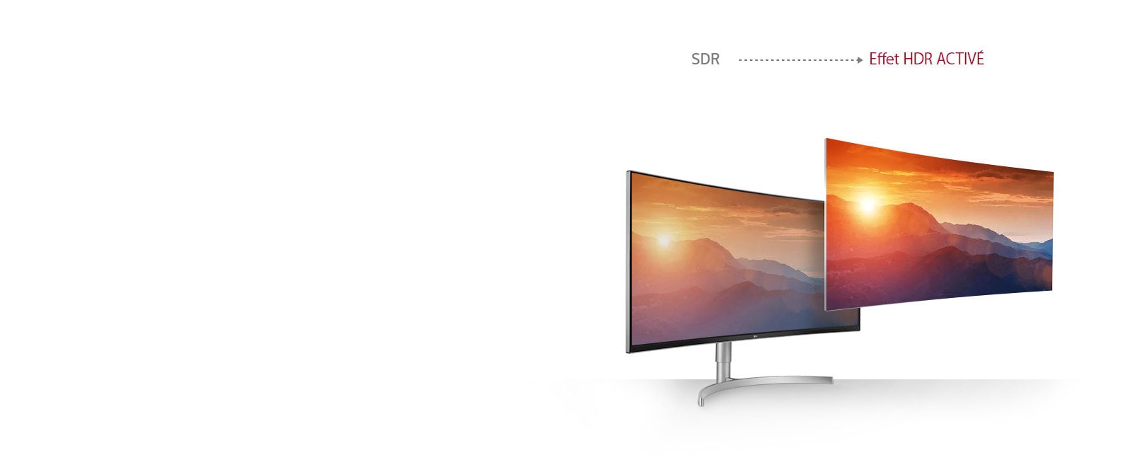 Effet HDR pour les contenus SDR<br>1
