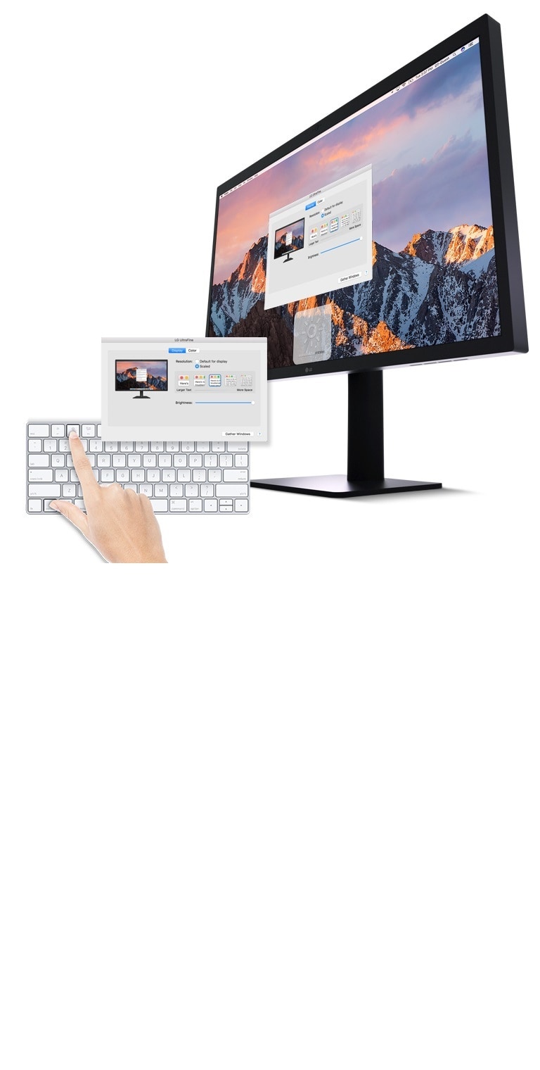 Commande de l'affichage sans soudure avec macOS 2