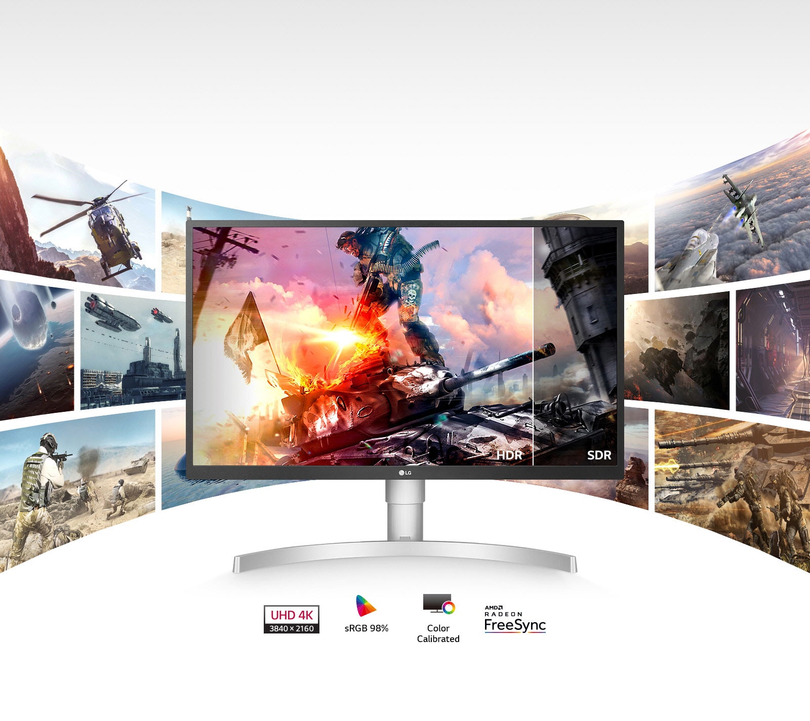 Découvrez le moniteur UHD 4K HDR