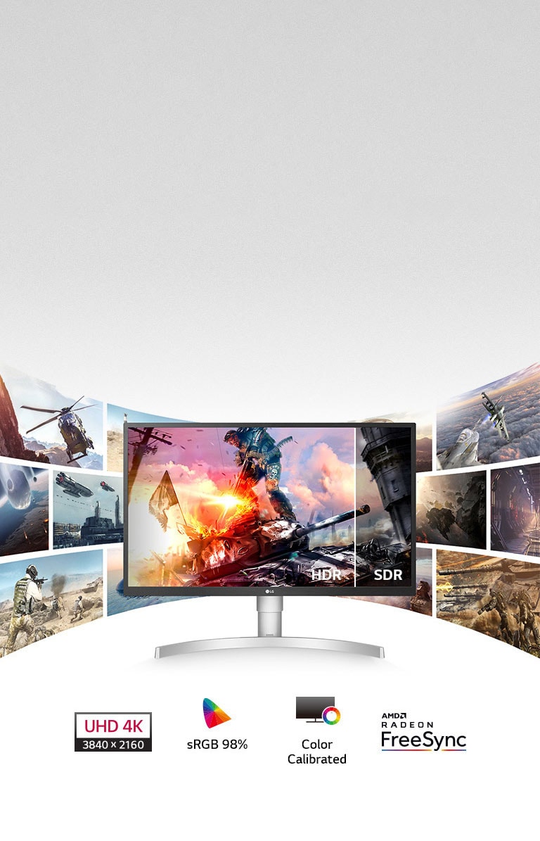 Découvrez le moniteur UHD 4K HDR