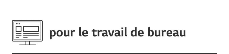 Agrandissez votre espace de travail