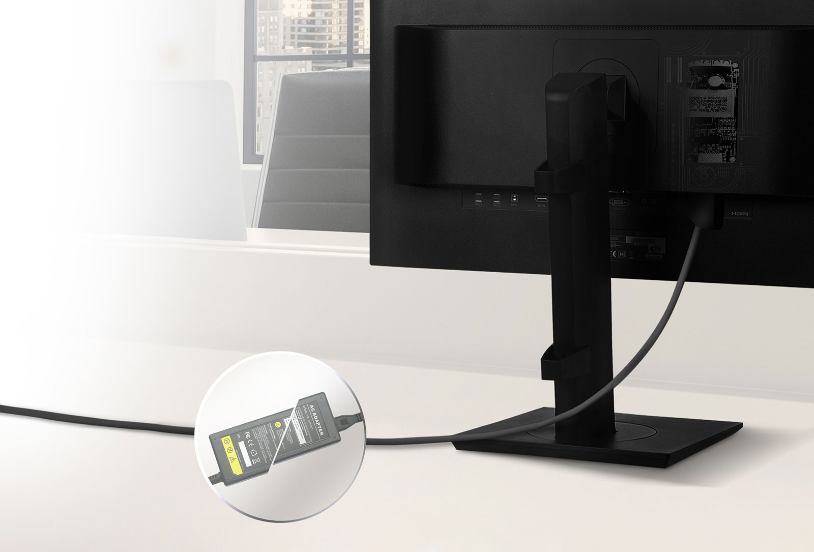 Alimentation intégrée pour un travail optimal <br>1