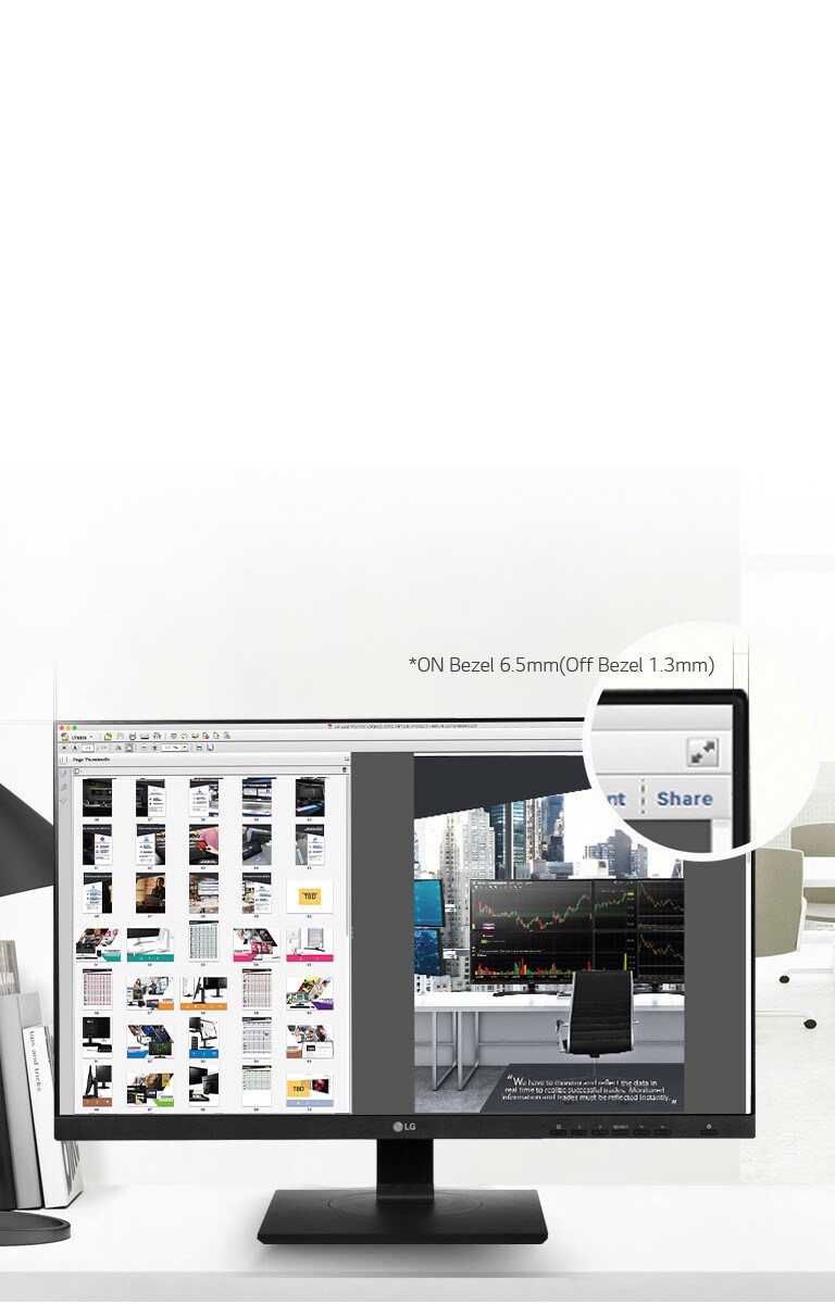 Nuevo sentido de inmersión con diseño sin bordes