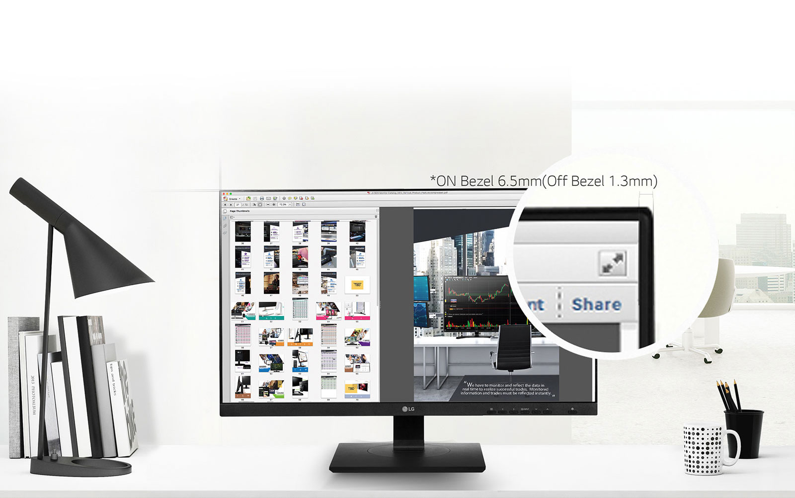 Nuevo sentido de inmersión con diseño sin bordes