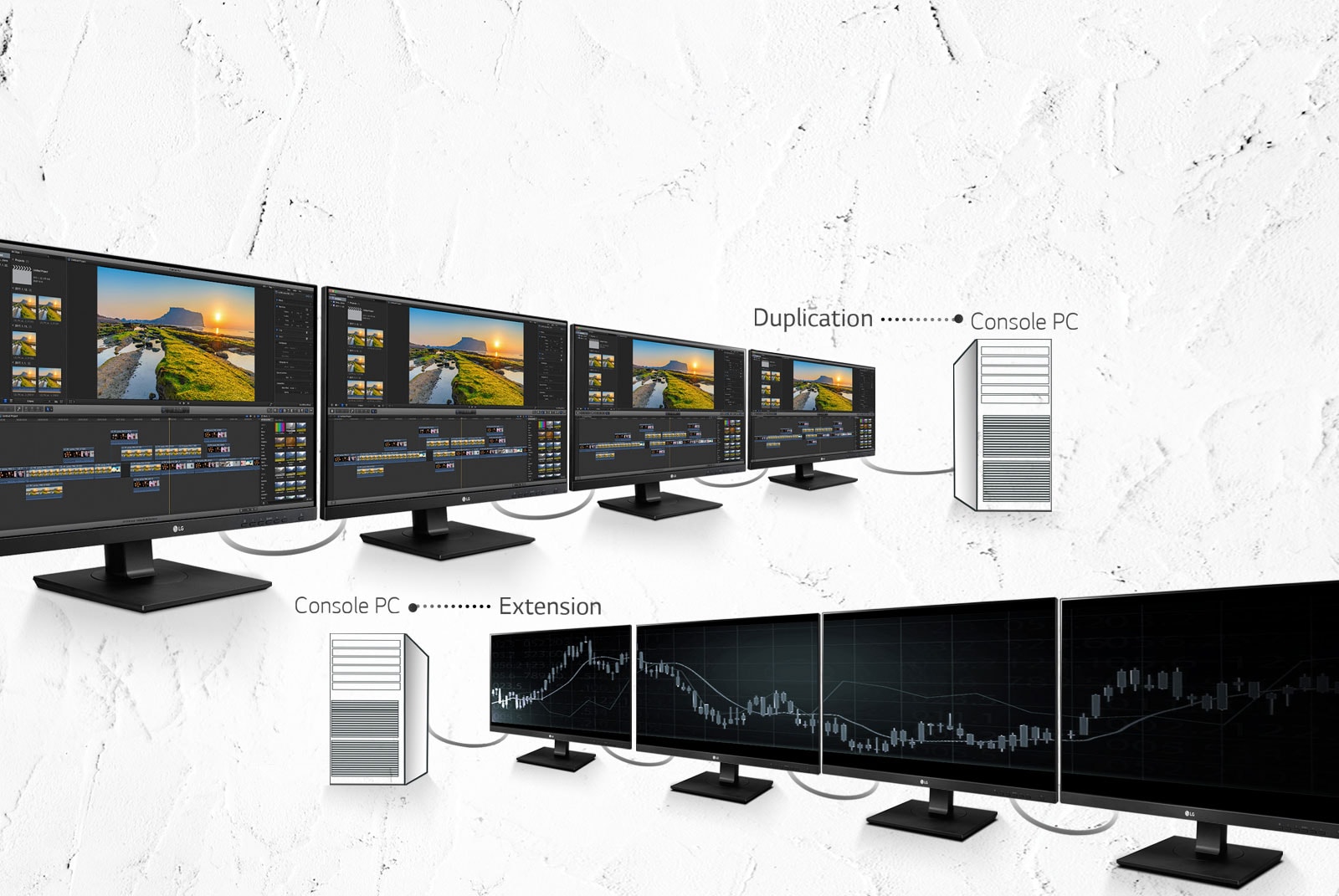 Duplica y amplia la pantalla con Daisy Chain