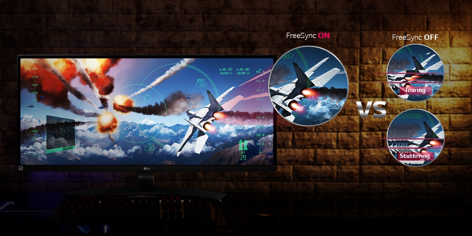 UltraWide™ FOV Meets FreeSync2