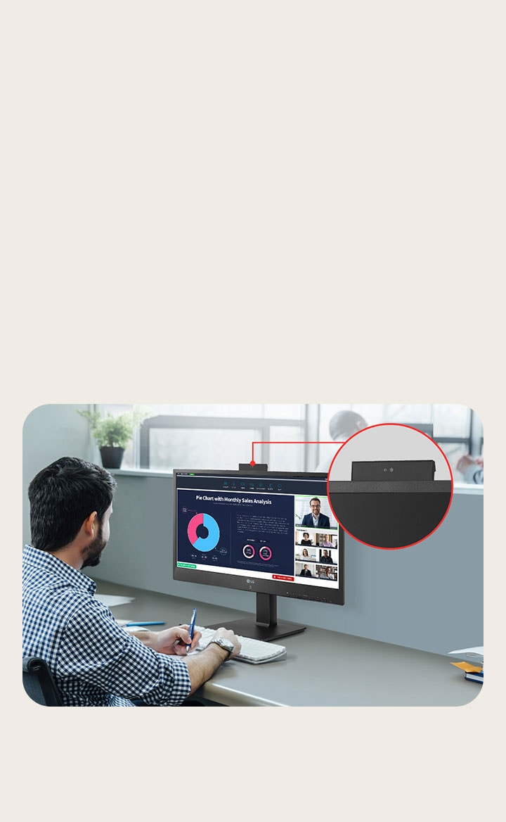 Webcam Full HD push-pull.