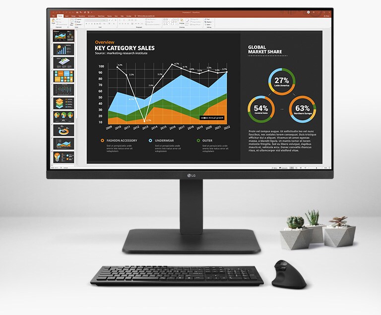 l’écran IPS Full HD fournit une visualisation à grand angle