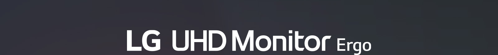 Écran LG UHD Ergo