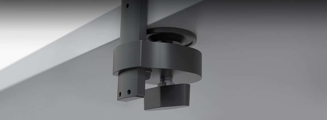 Utilisation de pince en C et œillet