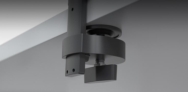 Utilisation de pince en C et œillet