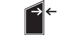 Icône de moniteur avec conception sans bordure.