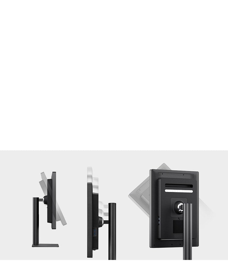 Un design ergonomique avec des fonctionnalités de réglage de la rotation, de la hauteur et de l’inclinaison.