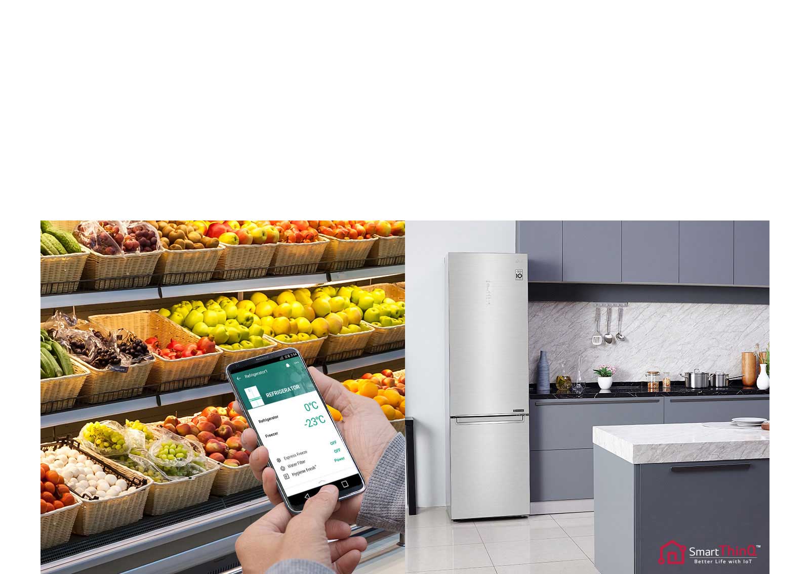 Une méthode intelligente pour contrôler votre réfrigérateur