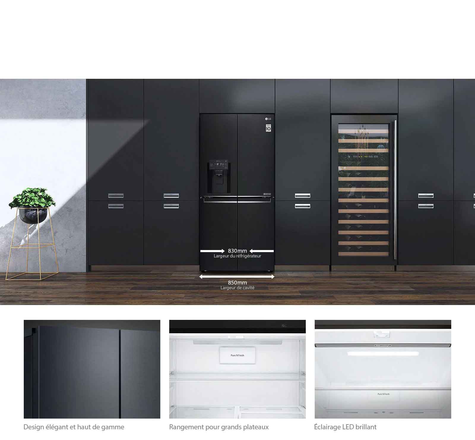 Largeur slim pour un ajustement fin