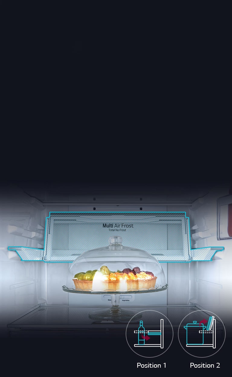 Clayette pliable à 2 positions2