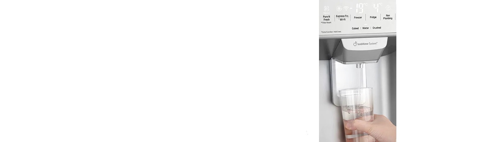 Distributeur d'eau et de glaçons1