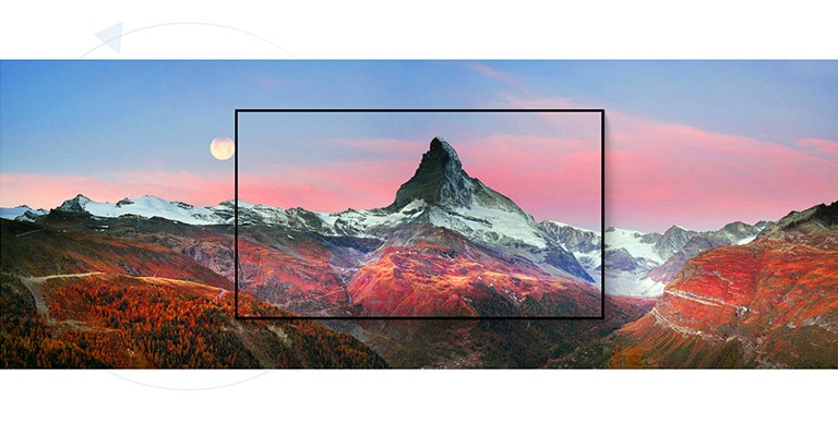 Une image illustrant un paysage avec une montagne magnifique (lire la vidéo)