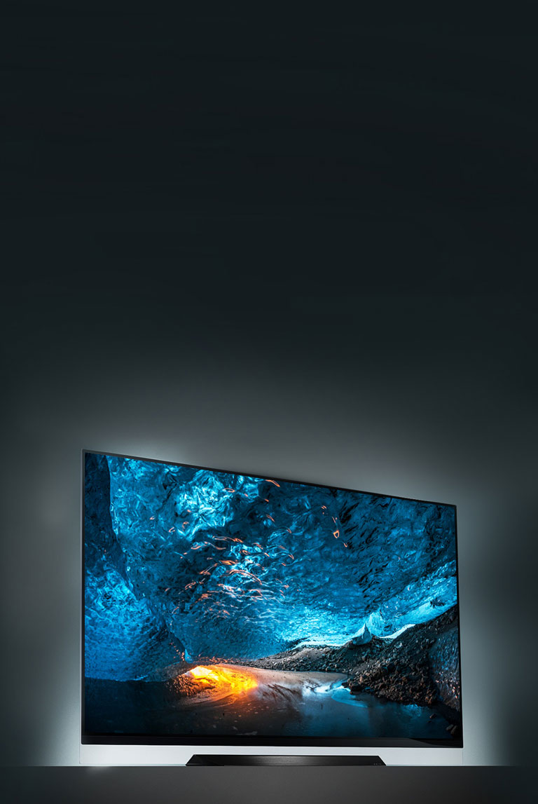 L'impression de flotter. TV LG OLED E82