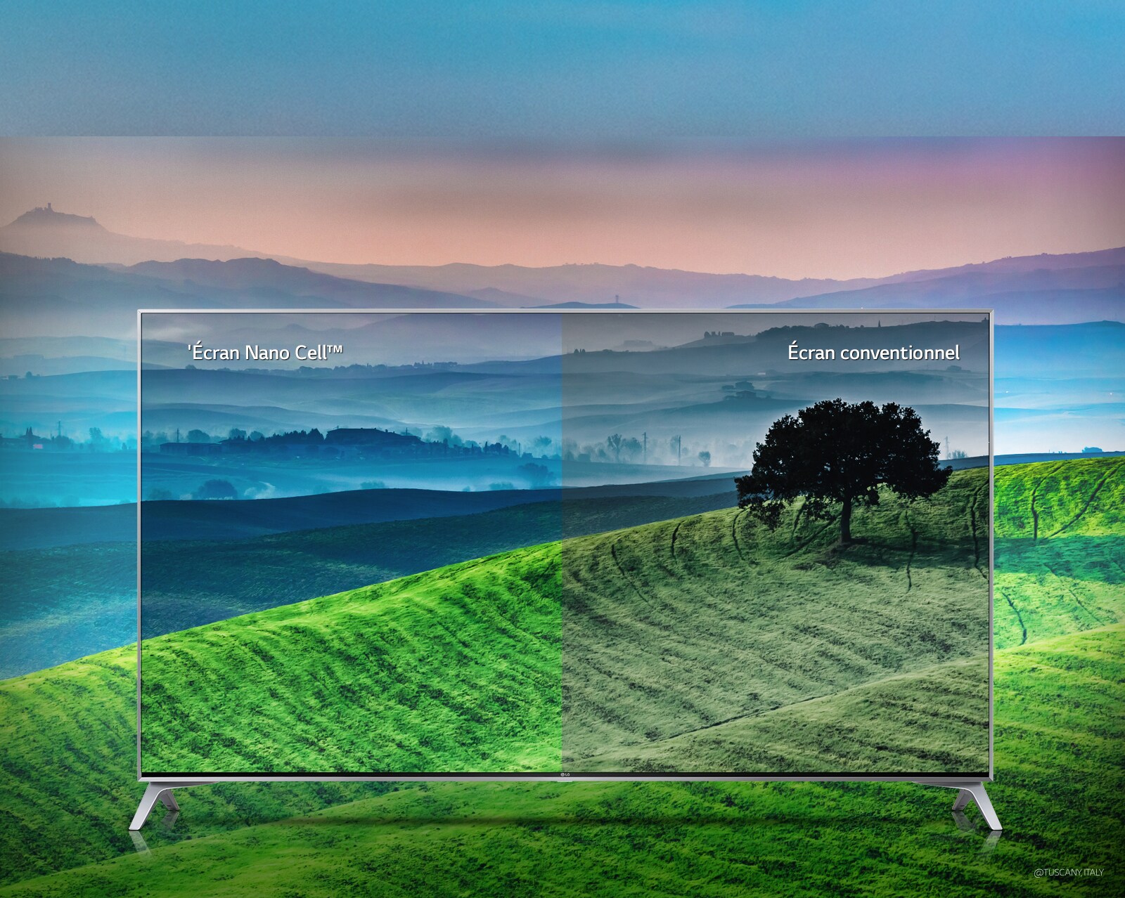 Précision des couleurs et angle de vue excellent<br>2