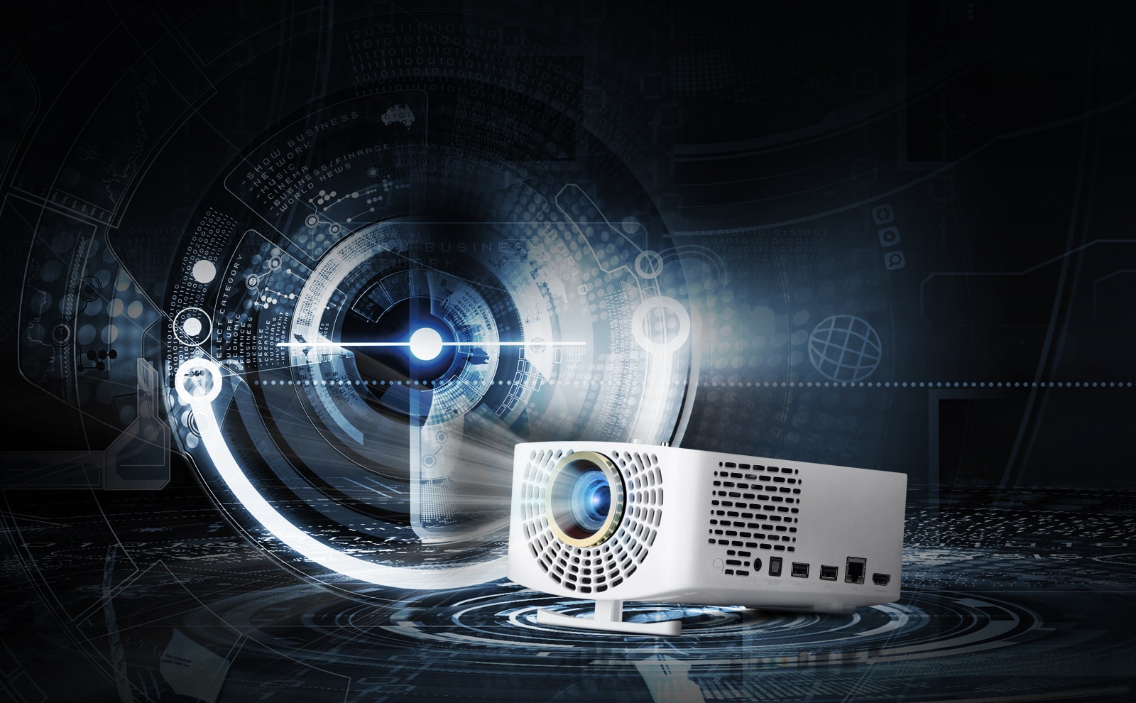 Projecteur LED portable le plus fin1