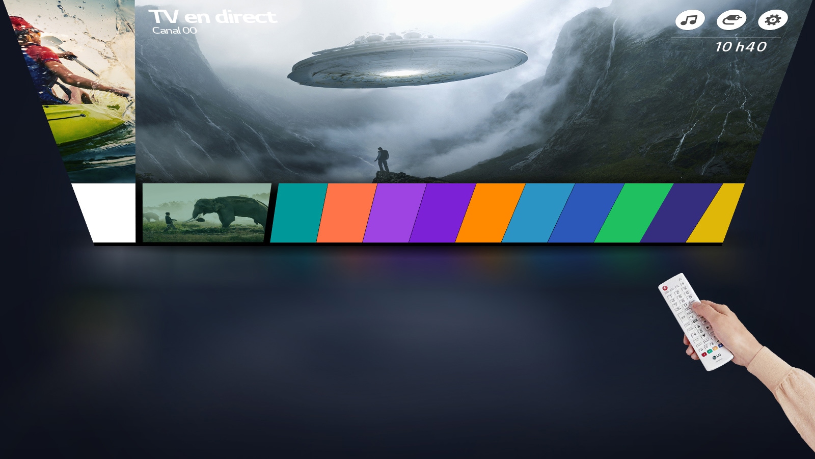 <br>WebOS le rend encore plus intelligent1