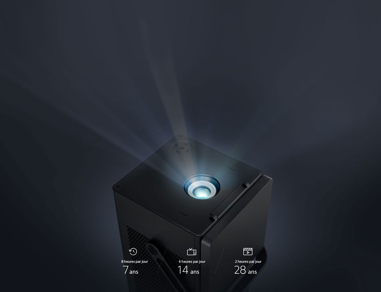 LG Projecteur laser 4K UHD CineBeam LG Belgique