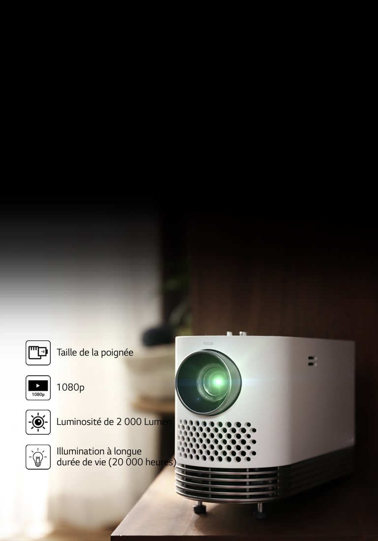 Projecteur portable supérieur