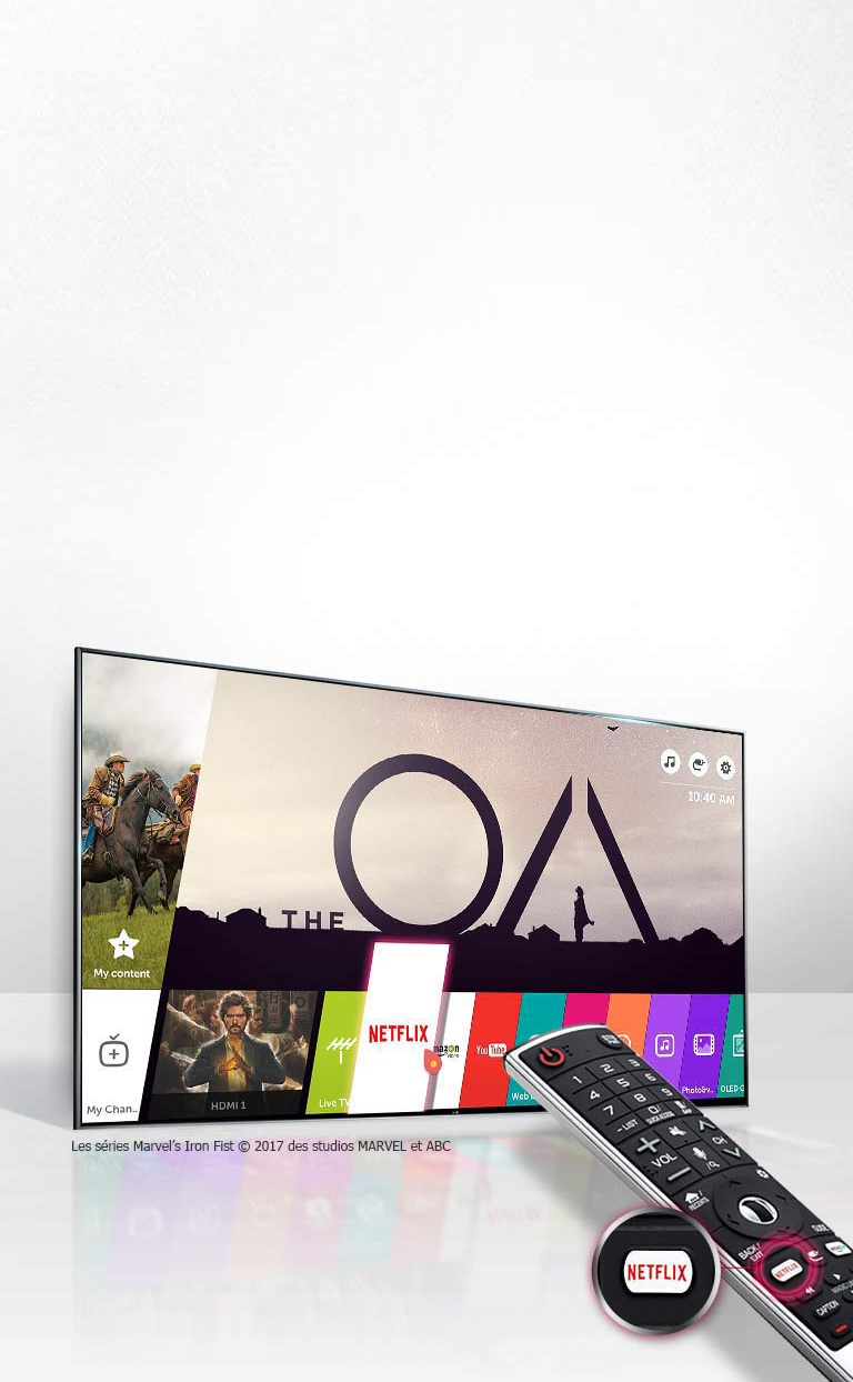 Accès facile et rapide au contenu Netflix 4K HDR.2