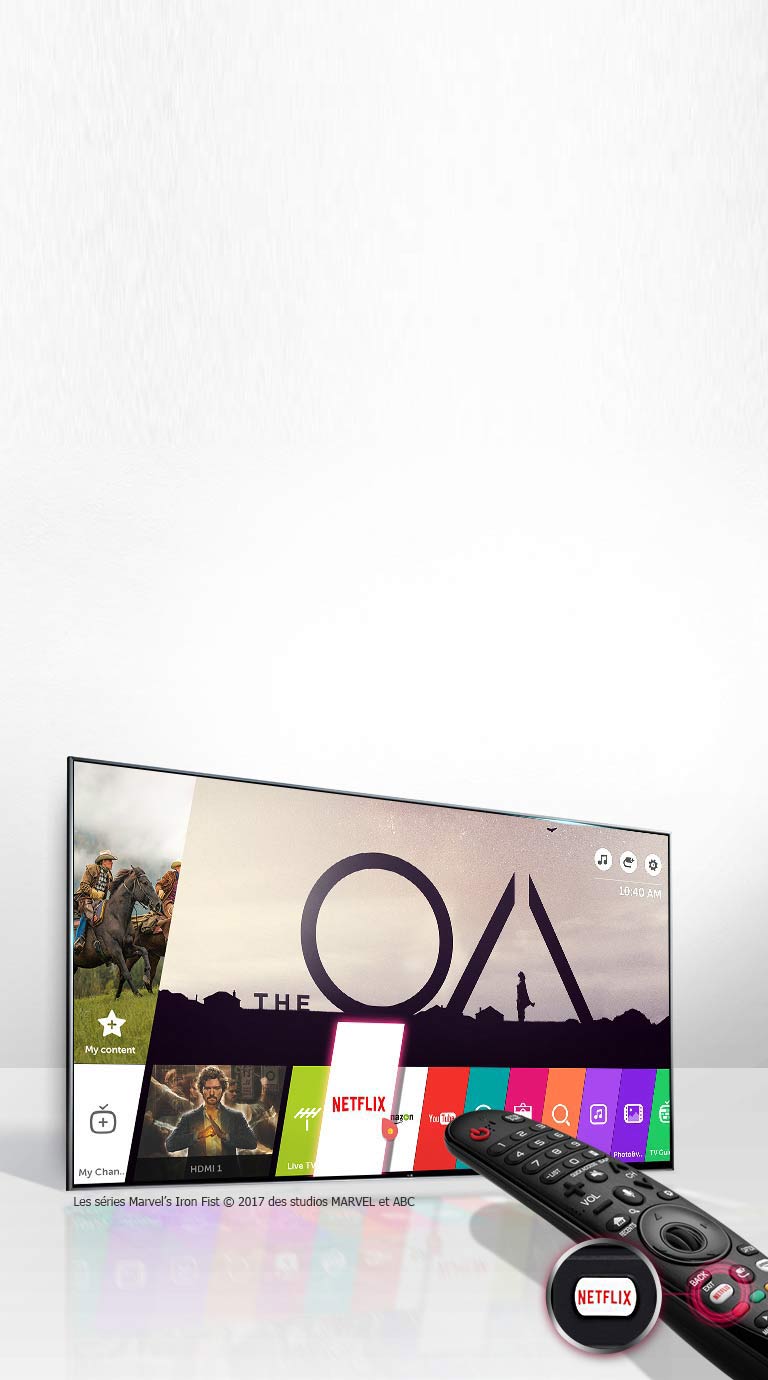 Accès facile et rapide au contenu Netflix 4K HDR.2