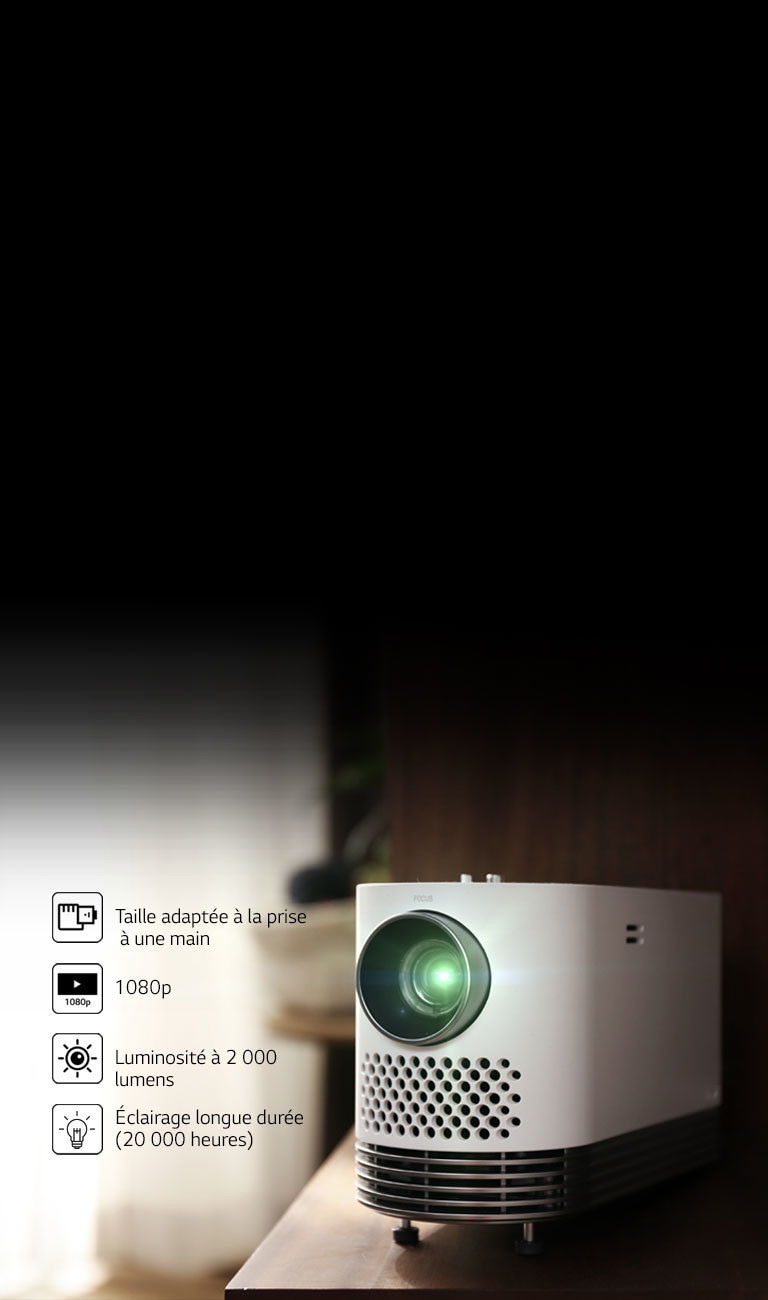 Projecteur portable de qualité supérieure2