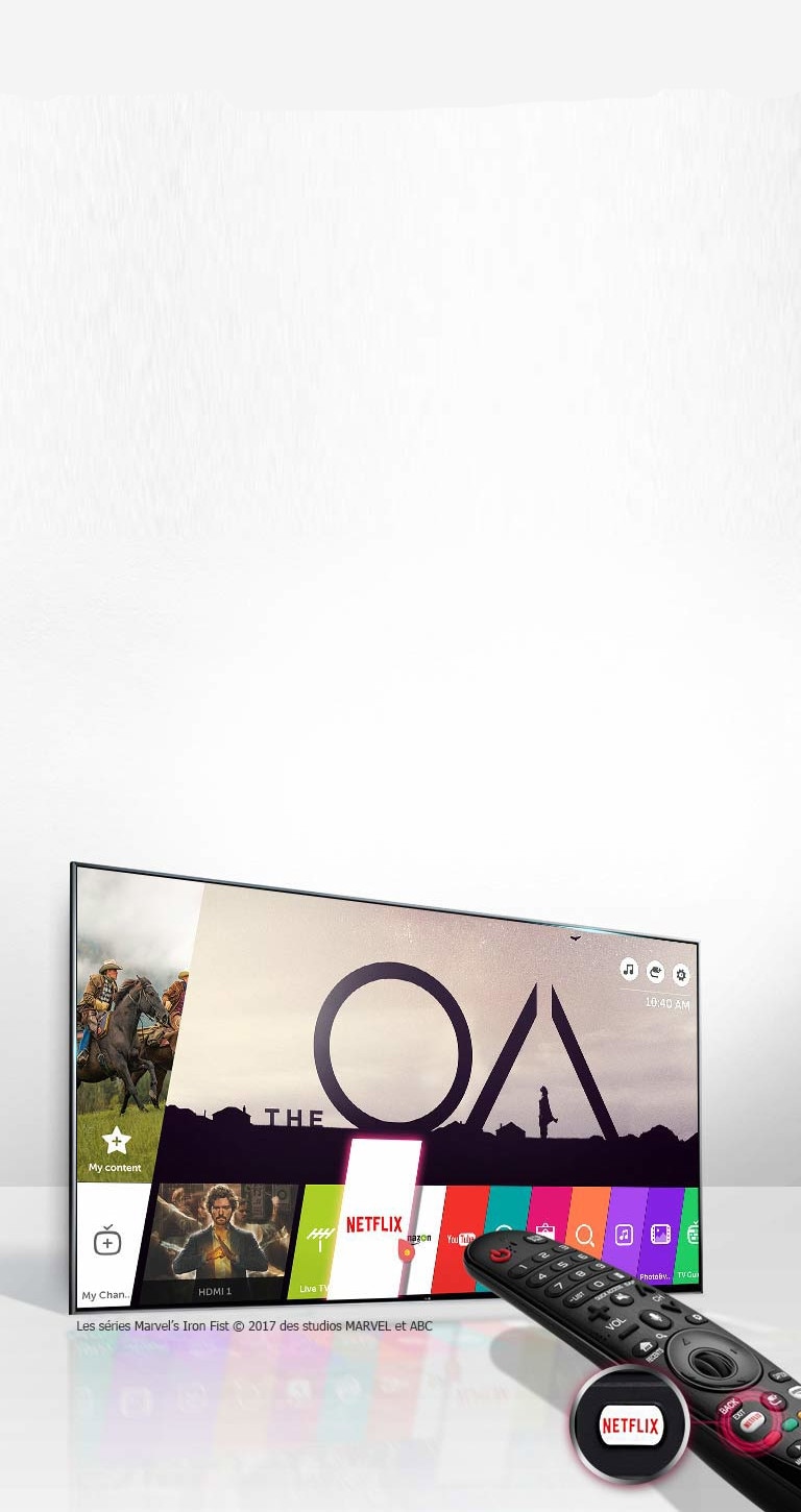 Accès facile et rapide au contenu Netflix 4K HDR.2