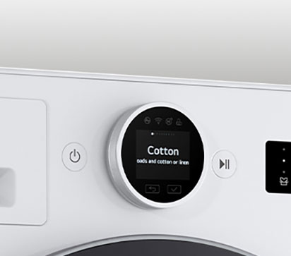 La machine à laver est affichée en détail.