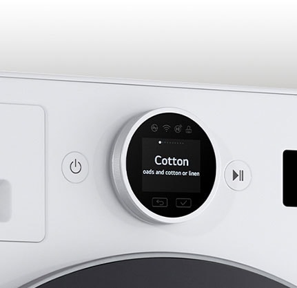 La machine à laver est affichée en détail.