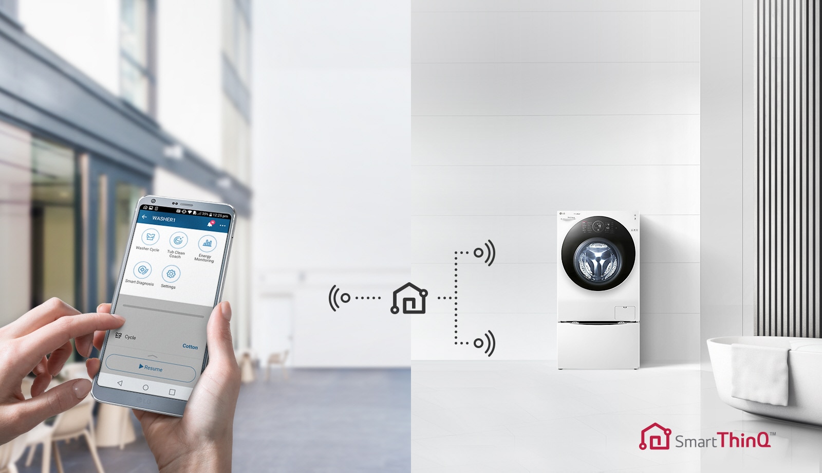 Plus intelligent et pratique grâce au WiFi<br>1