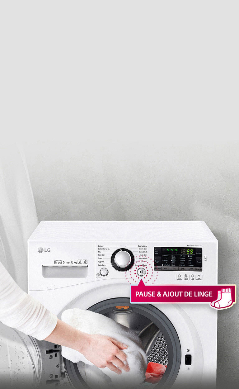 Pause & ajout de linge<br>2