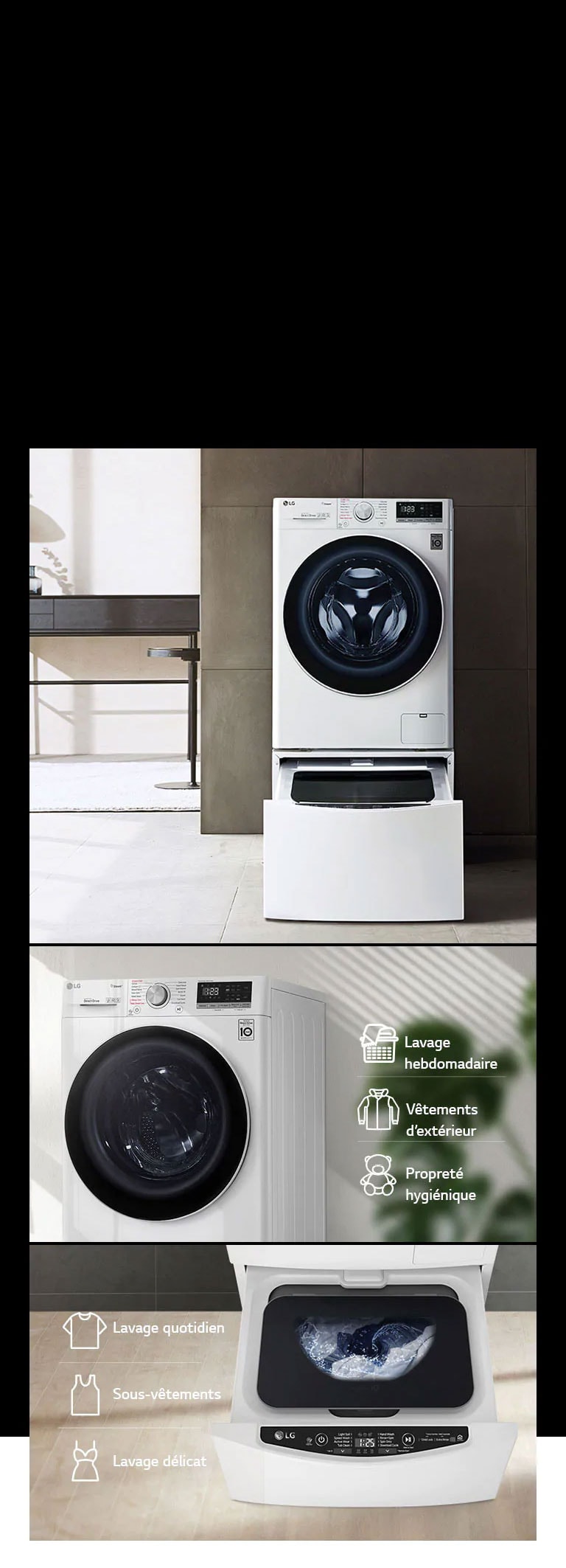 Compatible avec TWINWash™ Mini2
