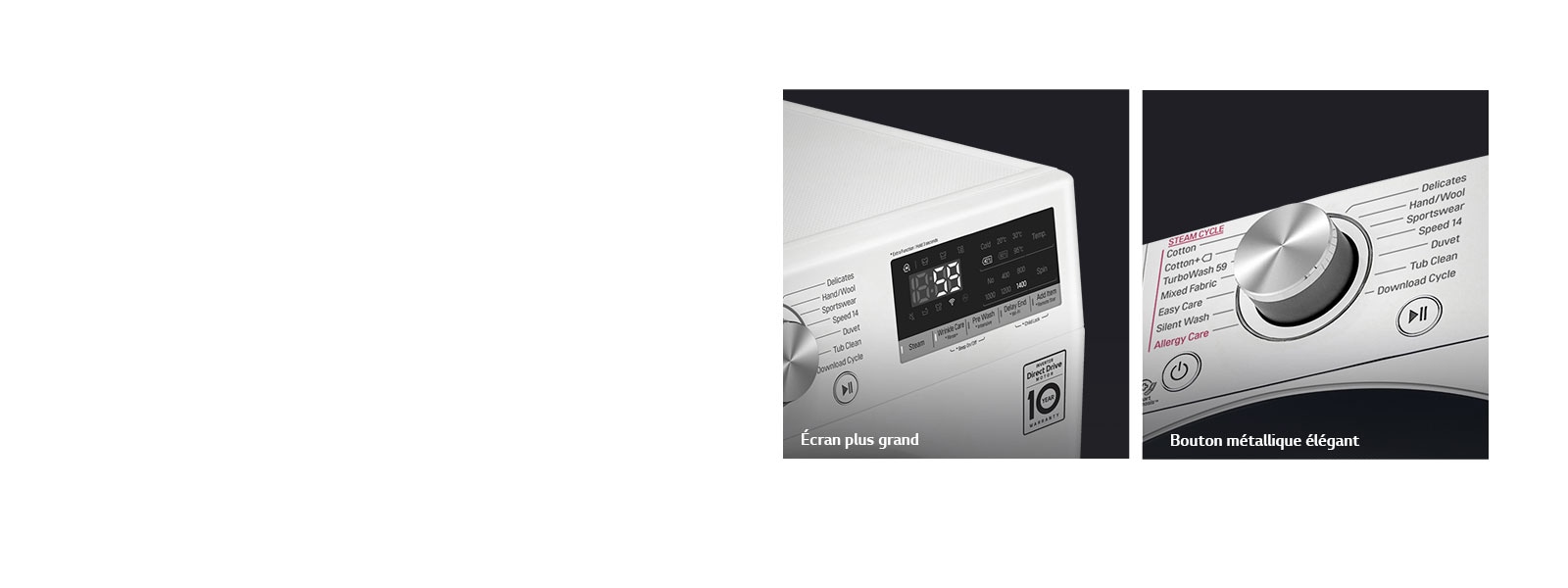 Écran plus grand et finition haut de gamme