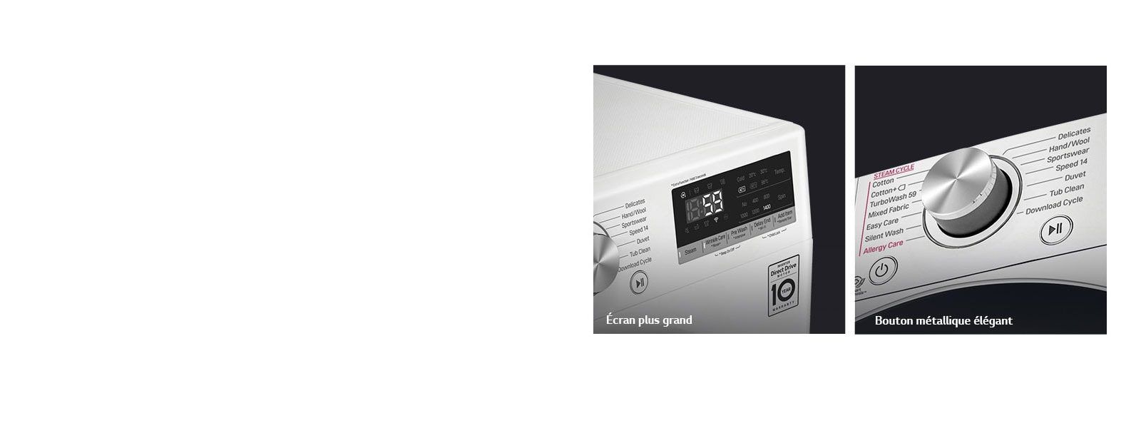 Écran plus grand et finition haut de gamme