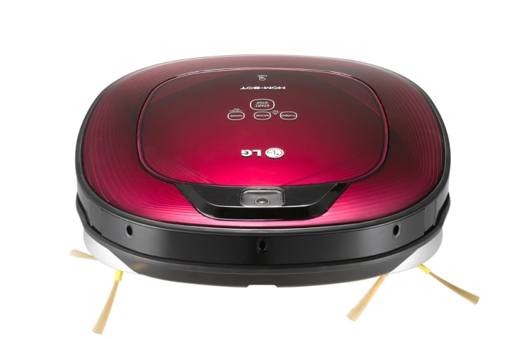 LG Aspirateur Robot Hombot Square | Deux caméras | Brosses Tapis et Moquette + Pet Care | Lingettes microfibres, VR64701LVMP
