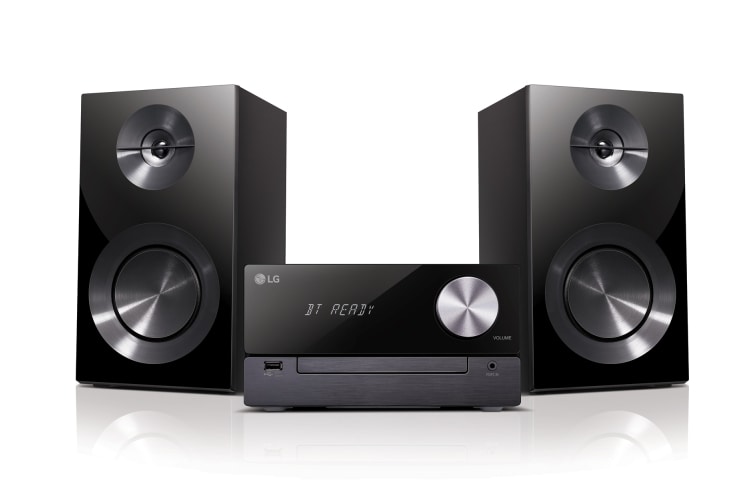 LG 100W Audio Micro Chaîne CD | FM Radio | Bluetooth | USB | Portable-in | FLAC audio | LG XBOOM, CM2460, thumbnail 1