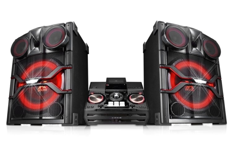 LG XBOOM CM9740 DJ Pro | Smart DJ | RMS 2900W | PMPO 35.000W | LED Lighting | Dual USB | Portable In | Audio Streaming par NFC ou Bluetooth™, CM9740