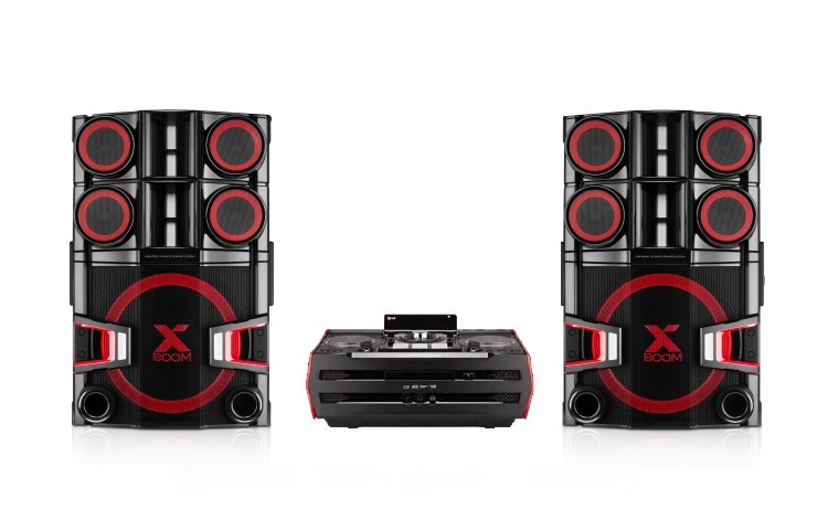 LG XBOOM CM9940 DJ Pro | Smart DJ | RMS 3200W | PMPO 35.000W | LED Lighting | Dual USB | Portable In | Audio Streaming par NFC ou Bluetooth™, CM9940