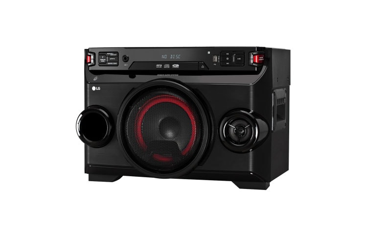 LG 220W | CD | Bluetooth | FM Radio | USB | AUX IN (L/R) | LG XBOOM, OM4560, thumbnail 3